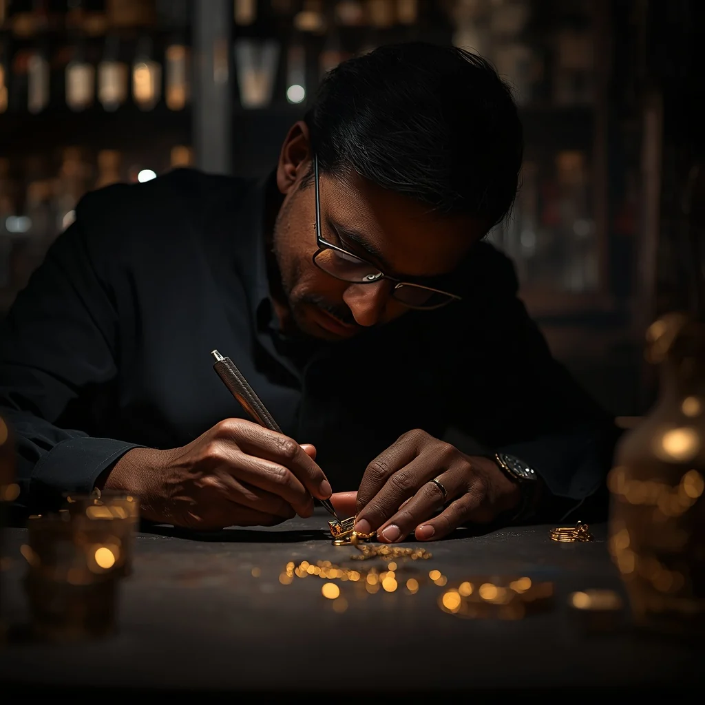Indian jewellery craftsmanship