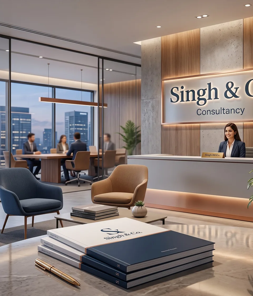 Singh and Company professional advisory concept homepage